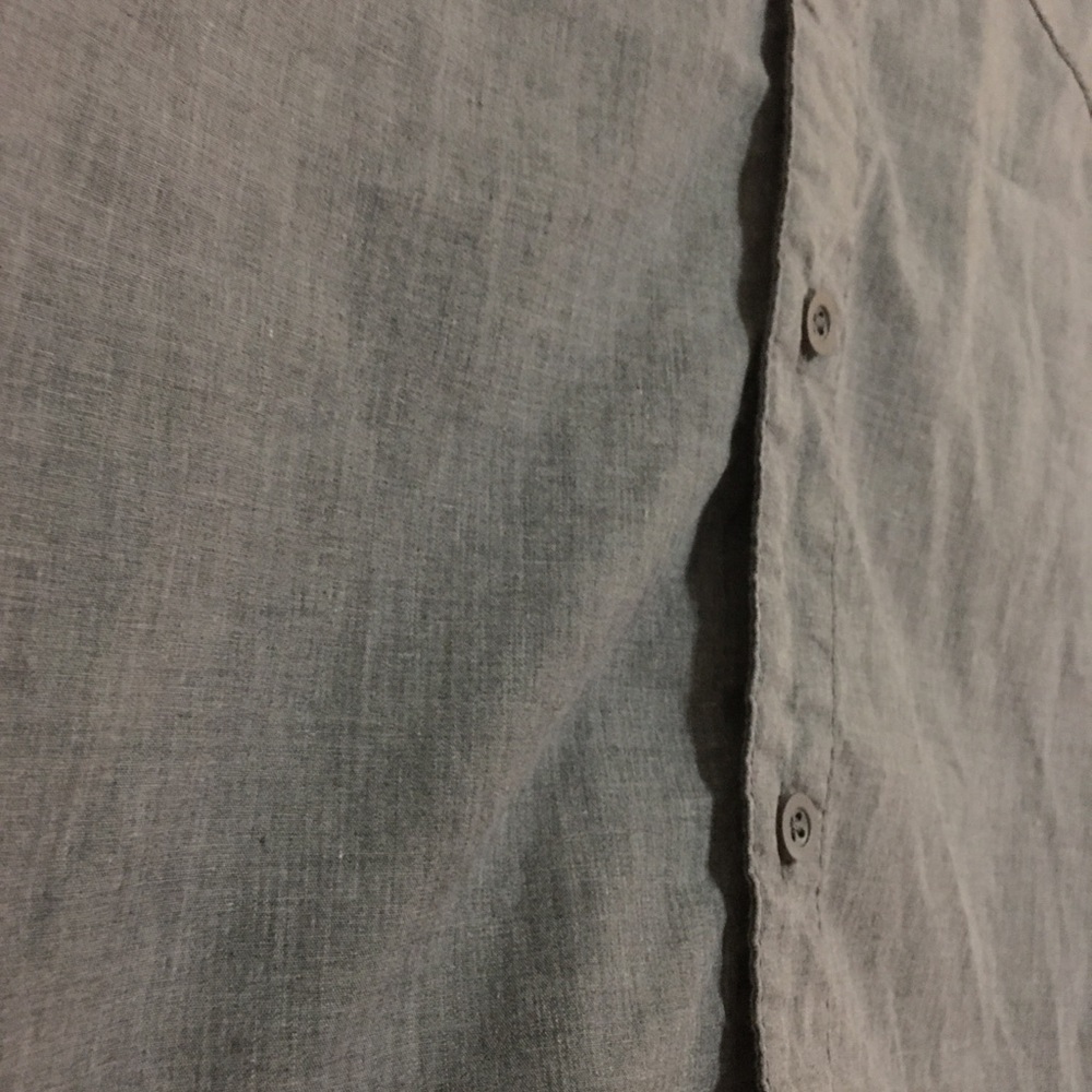 Grey button up - Picture 3 of 4